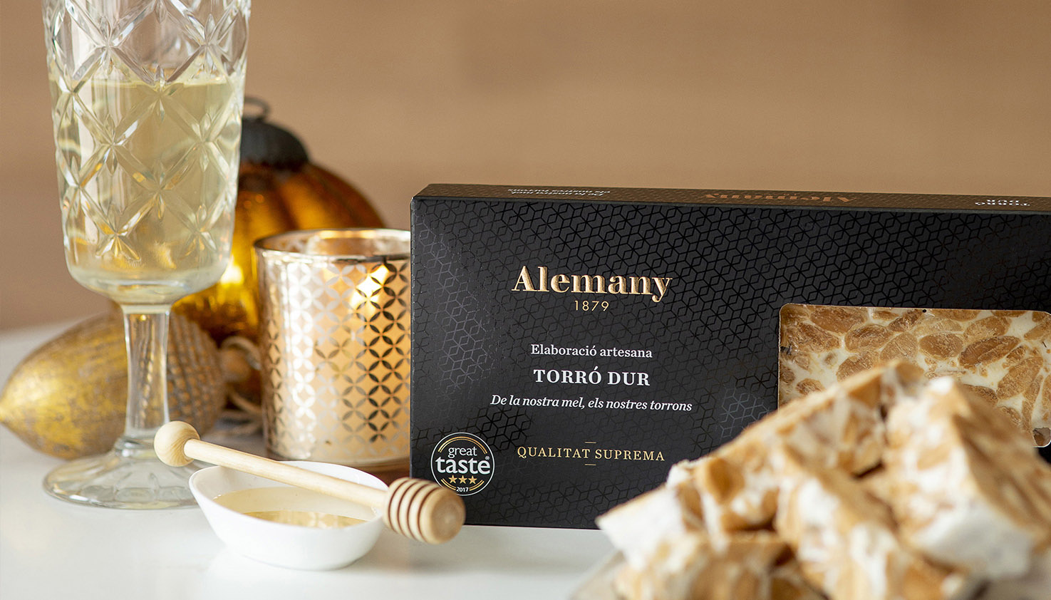 Our honey, <br />
our turron