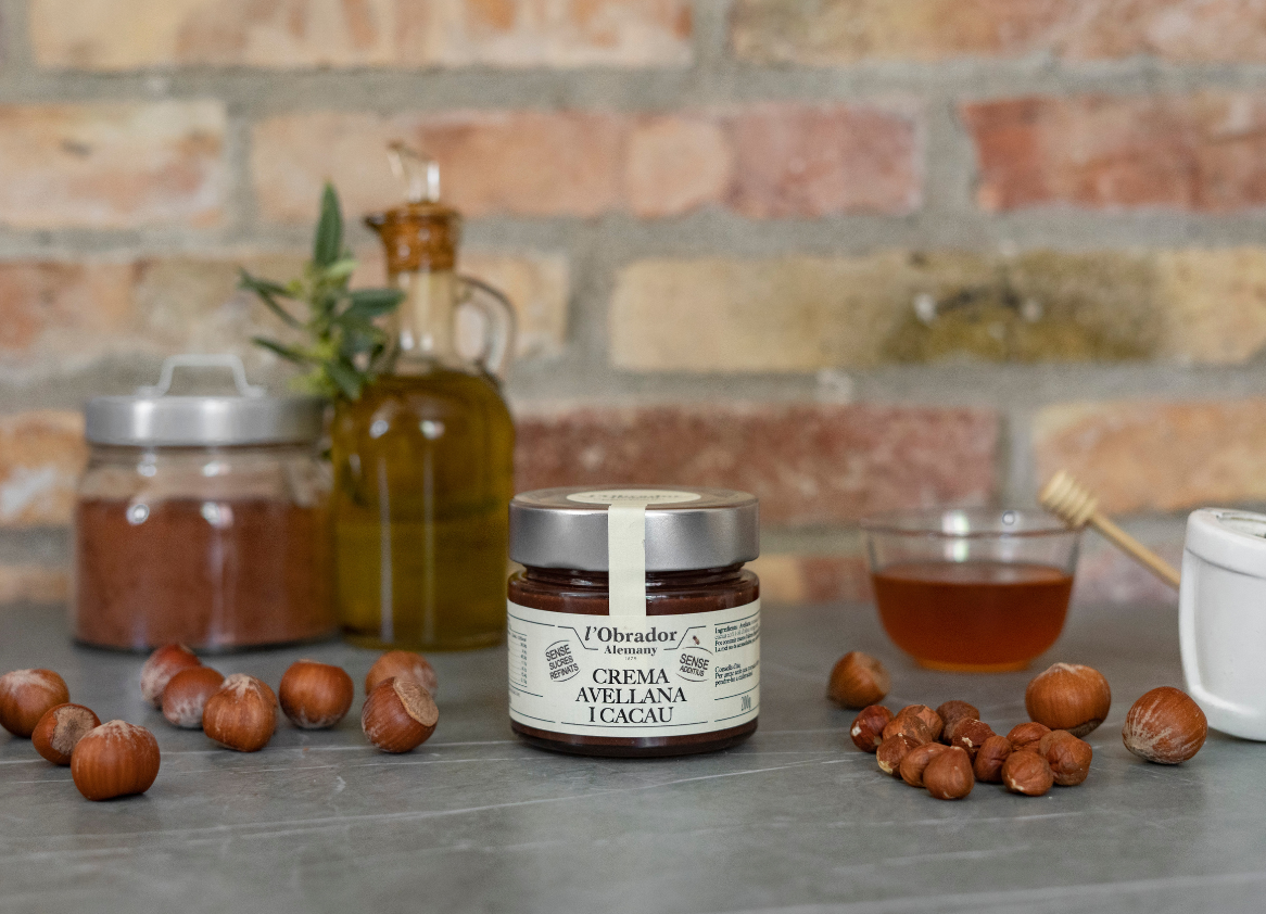 Crema untable d’avellana i cacau
