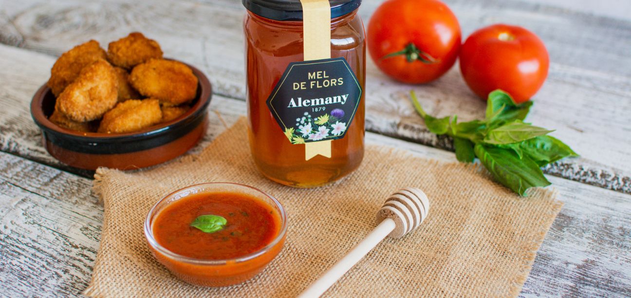 Salsa de tomàquet casolana amb mel de flors